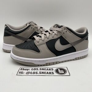 Size 6.5y -(GS) Nike Dunk Low College Grey Black White (HV6363-009)